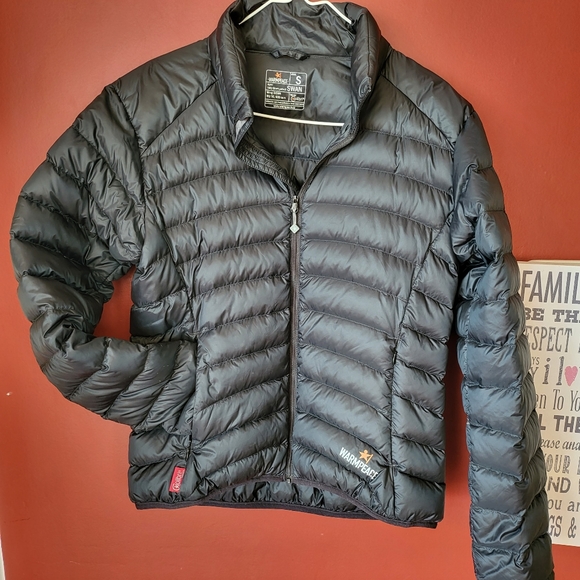 WARMPEACE Down Fill Puffer Lite Jacket compare Patagonia - Picture 1 of 5